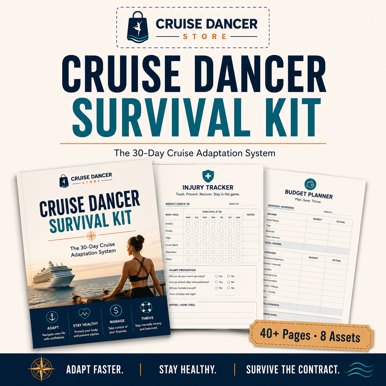 Cruise Dancer Survival Kit bundle